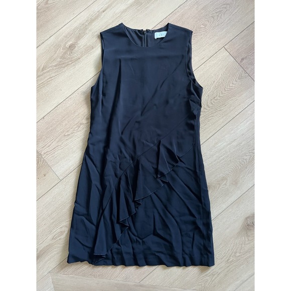 A.L.C. Dresses & Skirts - A.L.C. Sleeveless Ruffle‎ Front Dress Designer Mini Black